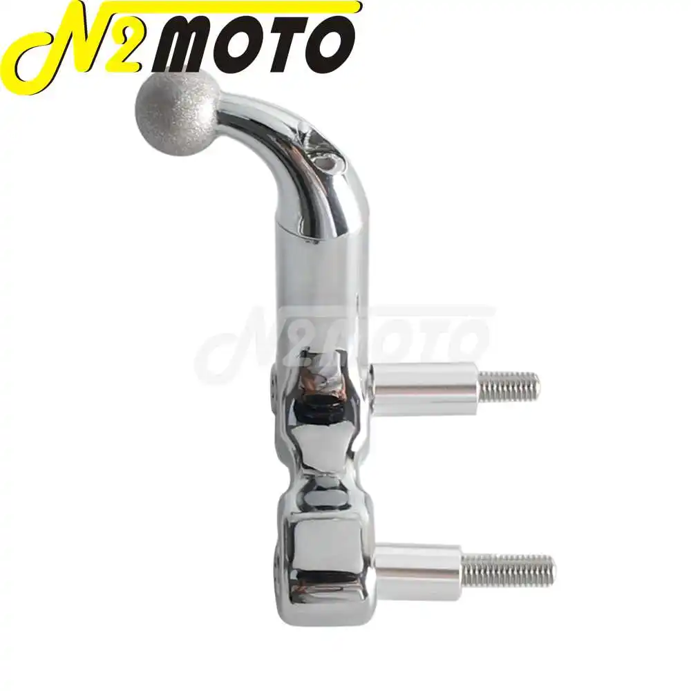 For Harley Ducati Scrambler BMW R nineT Honda Gold Wing Yamaha Road Star Motorcycle Phone Holder 360° Rotatable Aluminum Bracket 4