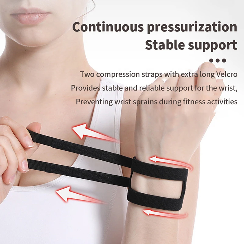 Portable Adjustable Thin Pain Wrist Band Brace Injury TFCC Tear Injury Brace Sports Yoga Soft Ulnar Fix Wrist Band