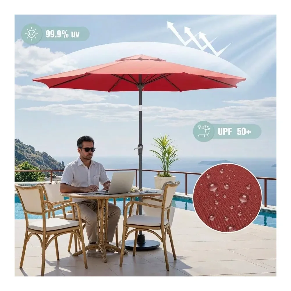 

Umbrellas, Pool, Outdoor With Push Button TiltCrank, Deck Umbrellas, Market Umbrela Table Backyard, Deck, Garden, Pool