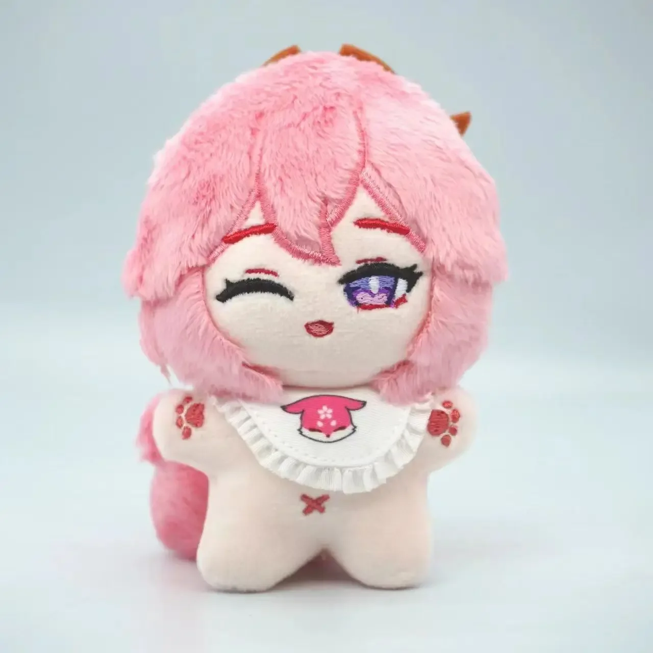 10cmの可愛い綿のぬいぐるみ 原神インパクト 八重神子 菊地舞 神里彩花 ぬいぐるみ 友達へのクリエイティブな会議ギフトとして