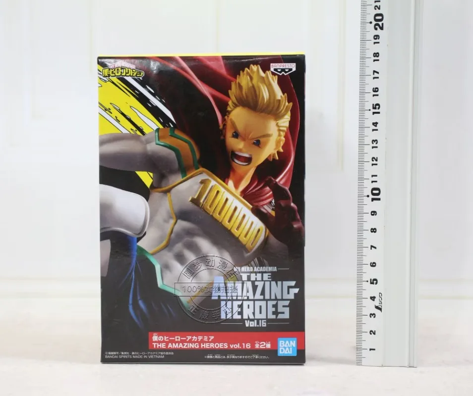 Original Bandai My Hero Academia Anime Vol.16 Million PVC Action Figures Collect Ornaments Figure Model Toys