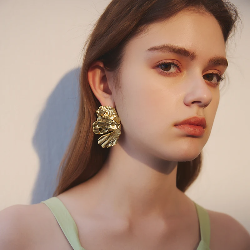 Новые китайские серьги-бабочки, нишевые легкие роскошные серьги-гвоздики в стиле ретро, темпераментные высококачественные металлические серьги