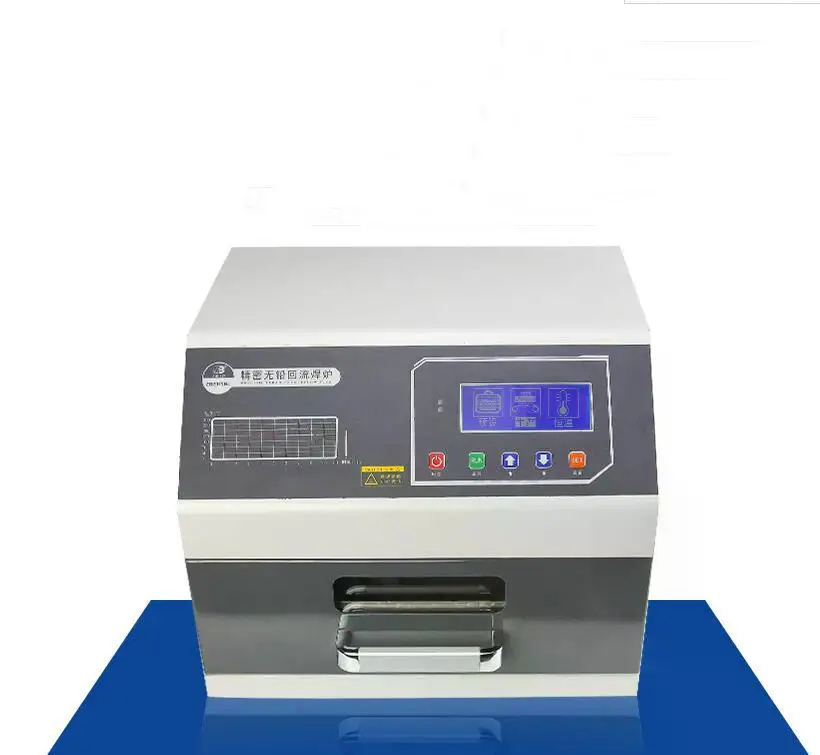 ZB3530HL Desktop Reflow Oven 2400W 350x300mm Infrared Hot Air Smd Reflow Soldering For Smt Small Batch Production And Processing