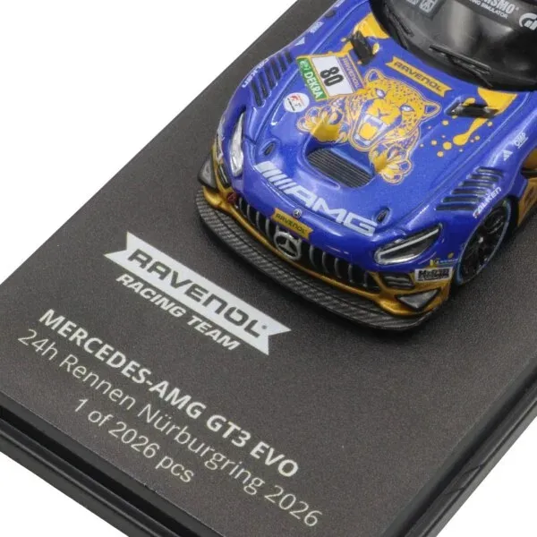 Ixo Mercedes Amg Gt3 1:64 Diecast Model Car Toy 2026 Nurburgring