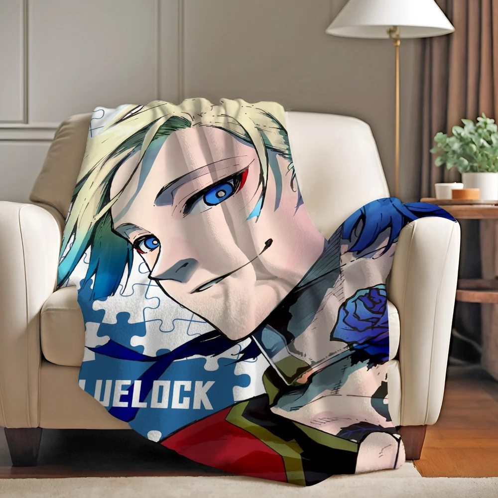 Одеяло Blue Lock Michael Kaiser, мягкое и приятное на ощупь