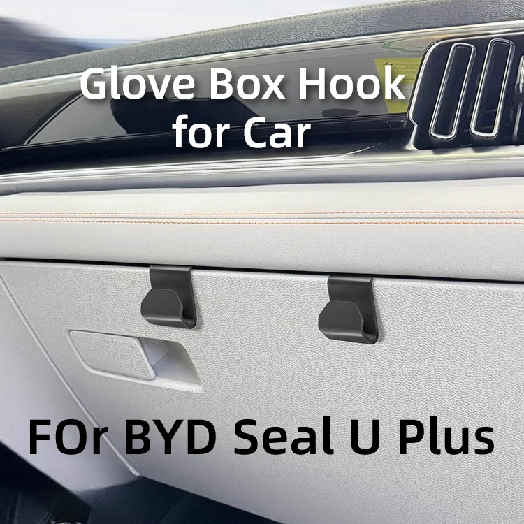 

For BYD Seal U Sealion 6 Song Plus Pro Dolphin Seagull Yuan Plus Tang Car Seat Hooks Front Passenger Seat Organizer Accessories