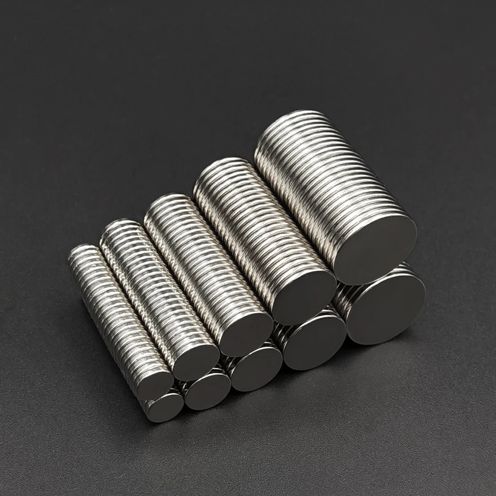 2x2,4x2,5x2,6x2,8x2,10x2,12x2,15x2,20x2mm diameter round magnet small Super Strong Powerful Magnetic neodymium for fridge board