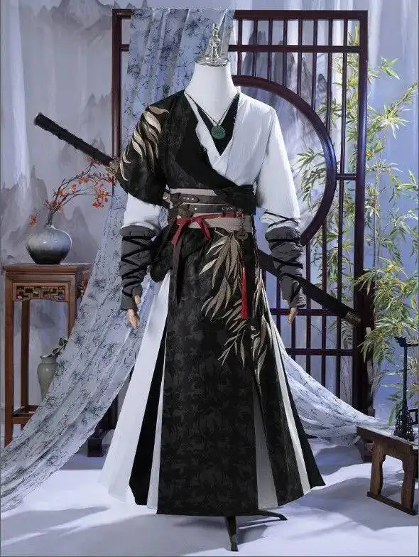 لعبة صينية حيث يلتقي الرياح الرجال المبارز تأثيري حلي الرجال القديمة هانفو مجموعة كاملة