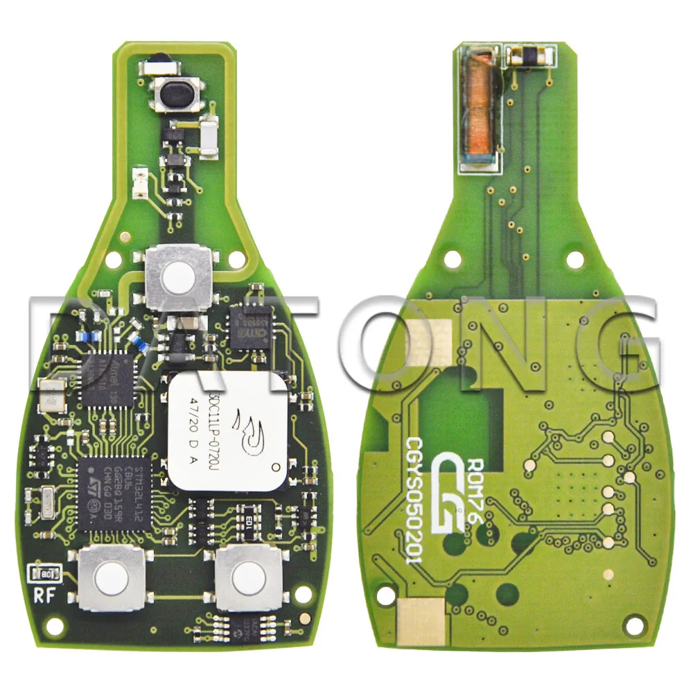 Datong World CGDI chiave telecomando per auto per Mercedes Benz W164 W166 W204 W207 W212 W216 W221 W251 Keyless Go 315/433MHz Card