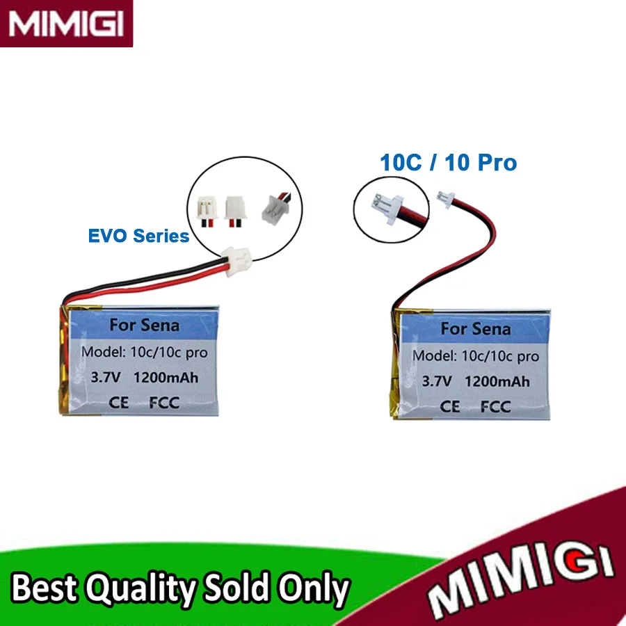 

1200mAh 903242 Battery For Sena 10C EVO 10CPRO PRO Motorcycle Headset Headphone