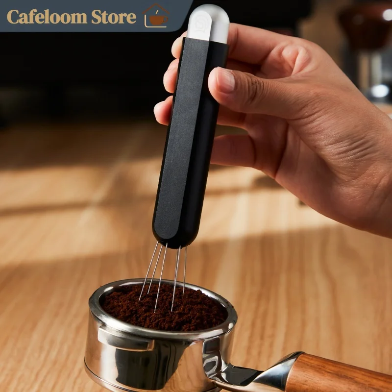 Hero Excalibur Wdt Tool Retractable Coffee Distribution Needle Portable Espresso Powder Stirrer For Evenly Breaking Clumps