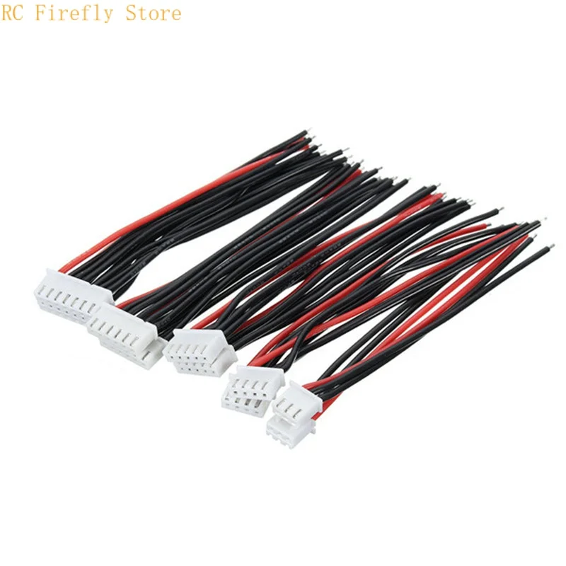 JST 2.54XH 2S 3S 4S 5S 6S Lipo Battery Balance Charger Cable IMAX B6 Connector Plug Wire 22AWG 150mm