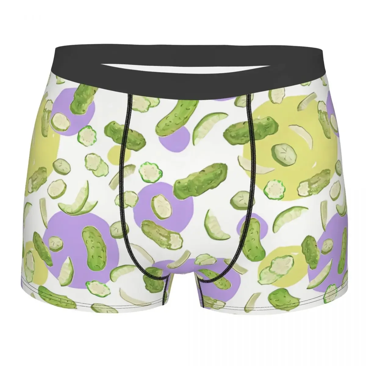 Pickle Party Men Boxer Briefs Penis Highly Breathable Underpants Top Quality Print Shorts Gift Idea