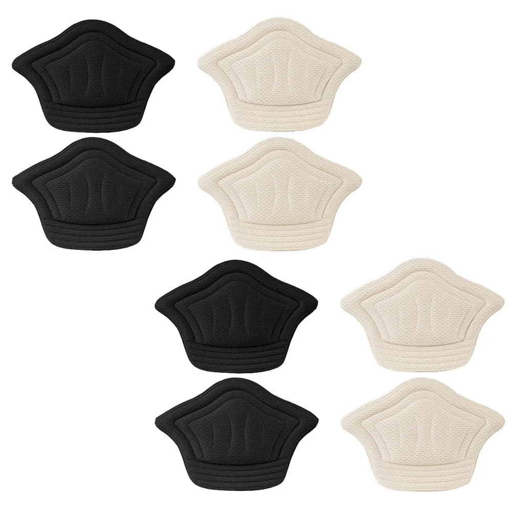 

4pcs Pads Anti-Friction Socks Liner Skin-Friendly Wear-Resistant Sneaker Heel Protector Patches Abrasion-Proof Adhesive Heel