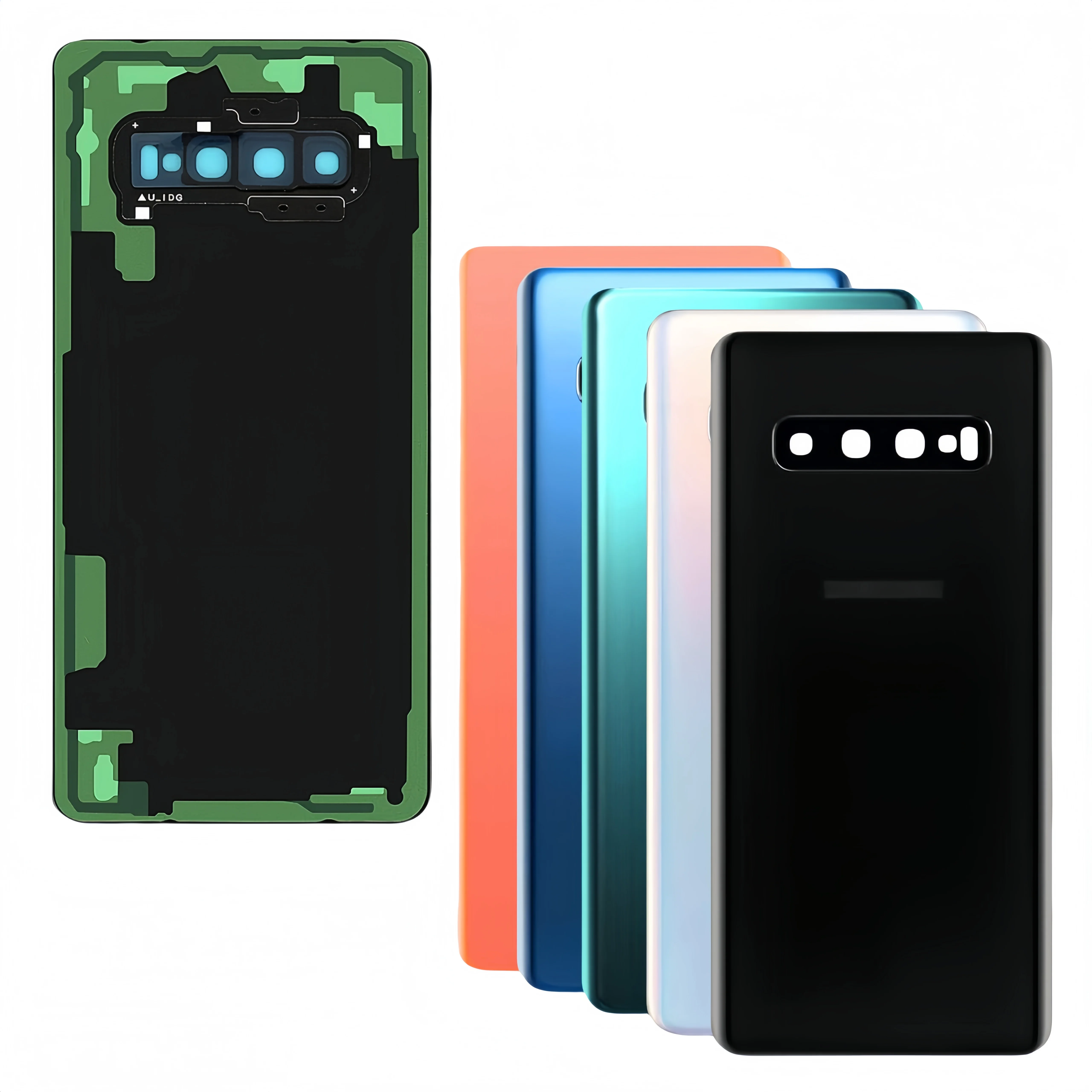 Back Glass Replacement for Samsung Galaxy 10+ SM-G975F SM-G975W SM-G975U1 SM-G9750 SM-G975N SC-05L Back Cover Rear Housing