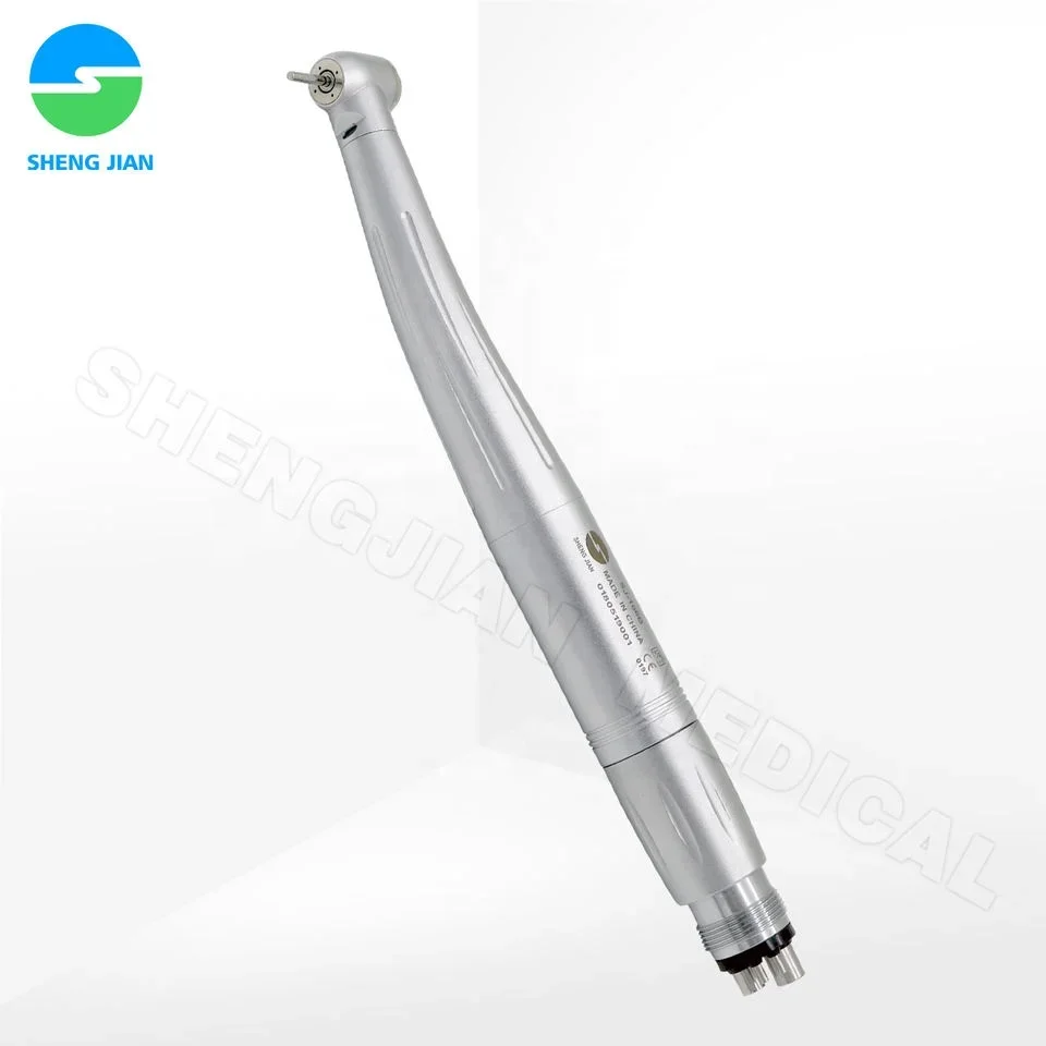 LXG155 SHENGJIAN den tal Led E-generator Air Turbine Self-luminous High Speed Handpieces With Led 2 Holes