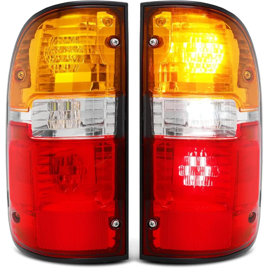 

Светодиодный задний фонарь в сборе с хромированной отделкой для транспортных средств Tacoma 19952000 гг. Улучшенная видимость и долговечность Современное обновление для Re