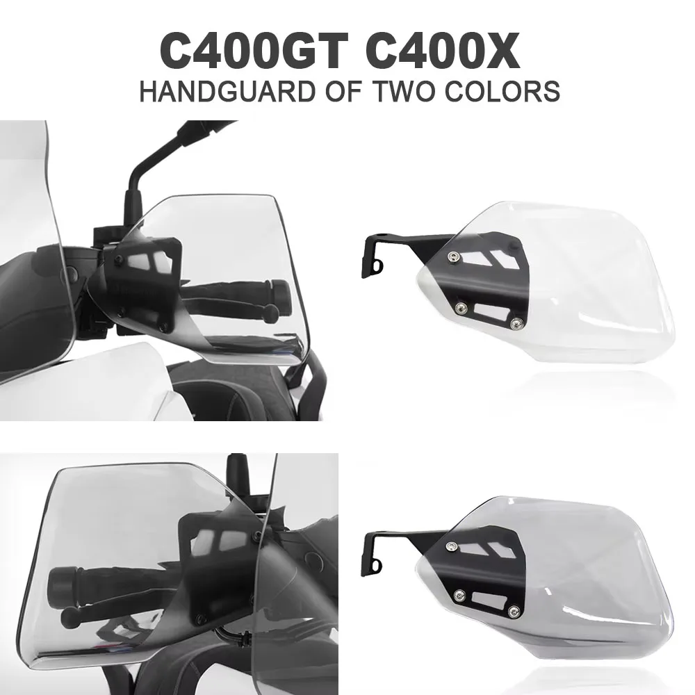 

Motorcycle Handguard Hand Guard For BMW C400X C400GT 2018-2020 Shield Protector Windshield C 400 X/GT C400 X GT