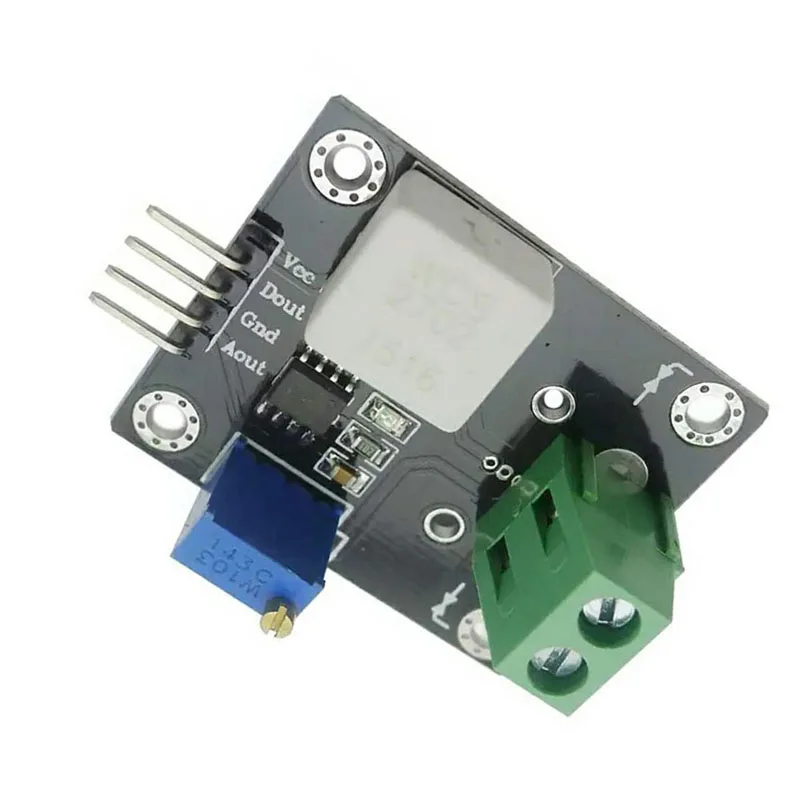 Hall Current Sensor Module WCS2705 Single Channel 0-5A Current Detection and Overcurrent Detection Integrated Module