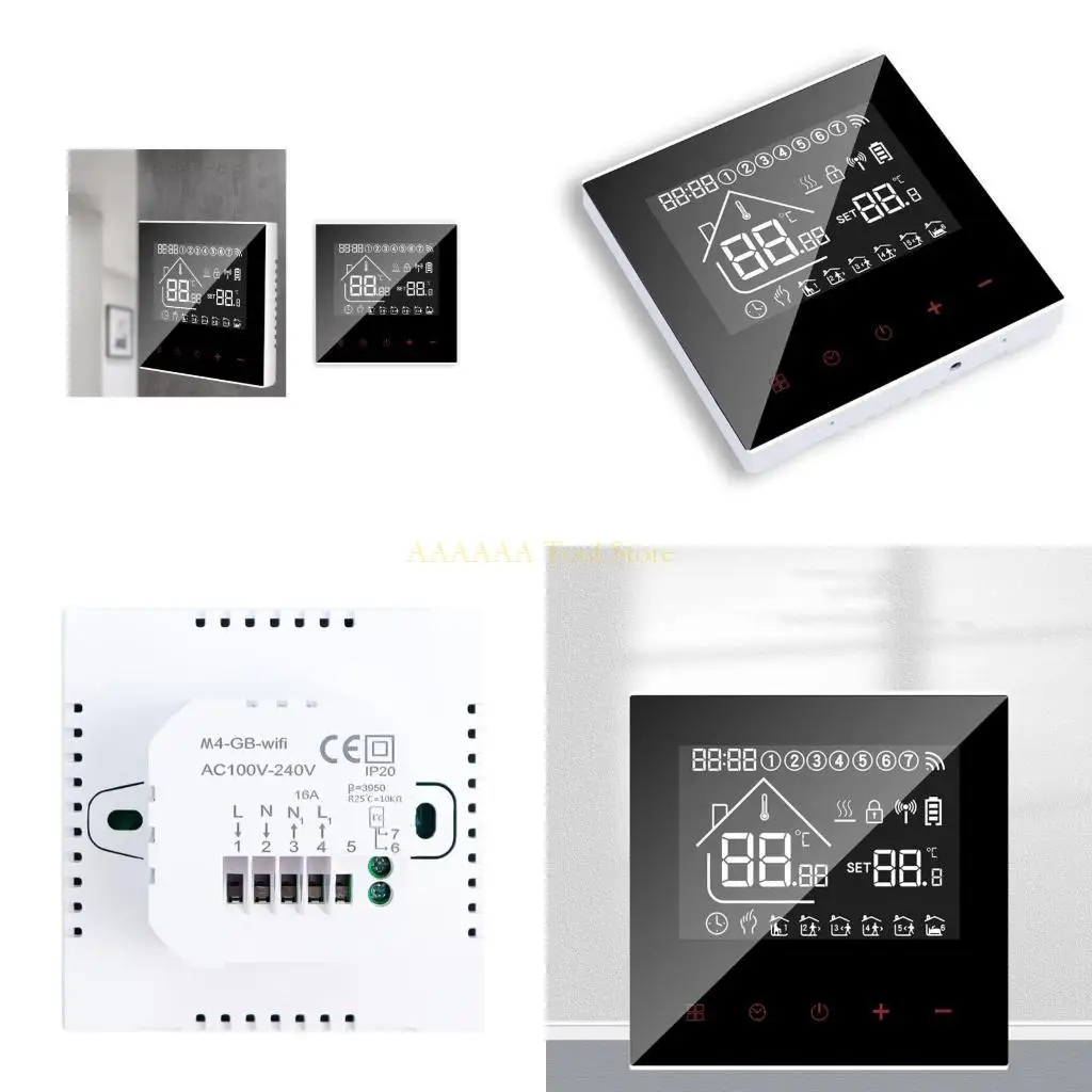 Termostato sala per riscaldamento a pavimento Electric A2BE per pavimento per pavimento