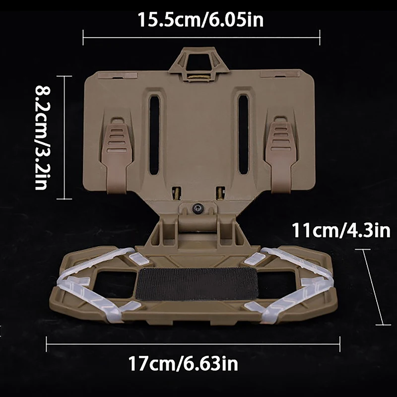 Tactical Folded Navigation Board Military Airsoft Accessories Hunting Case Pouch For Phone Vest Equipment Army Wargame