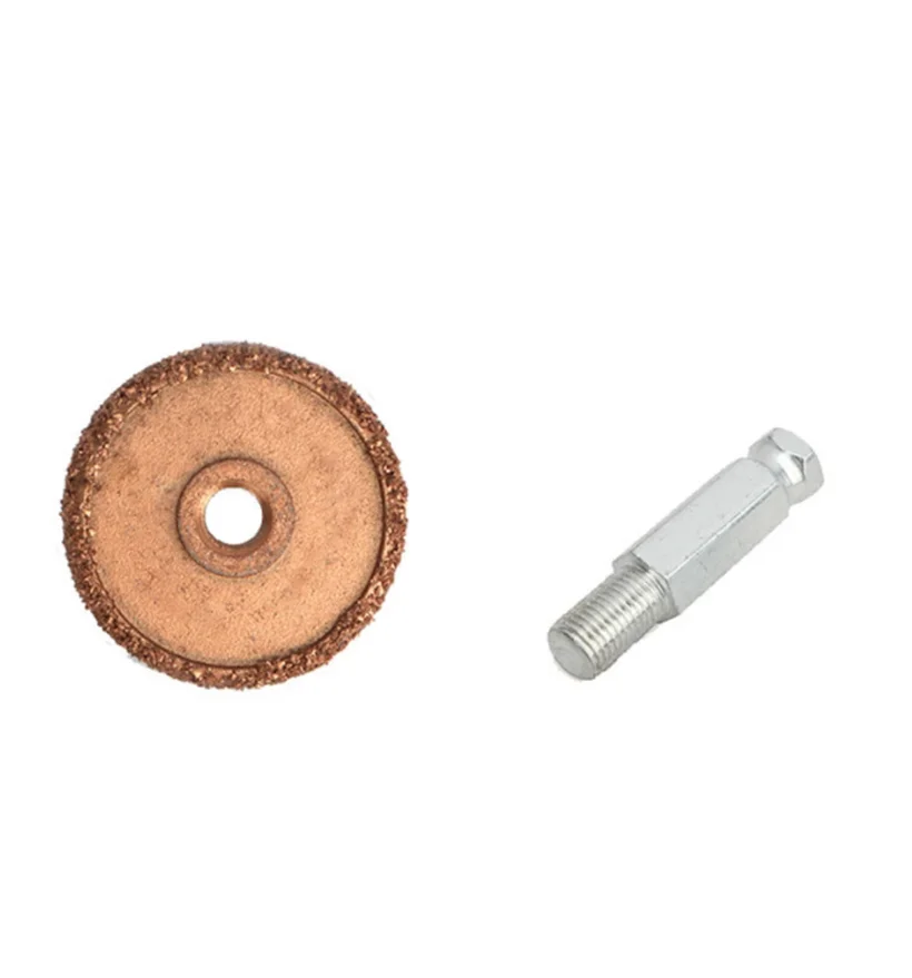 1pc Buffing Wheel Tungsten Carbide Rasp / Contour Cup With Arbor Adaptor Wheel Grind Professional Tire Repair Tool