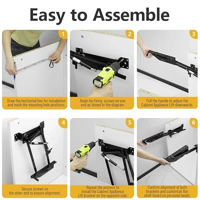 

Frame Extendable Furniture Hardware Fittings Folding Assist Hinge Kitchen Aid Mechanism Shelf Under Cabinet Mixer Lift