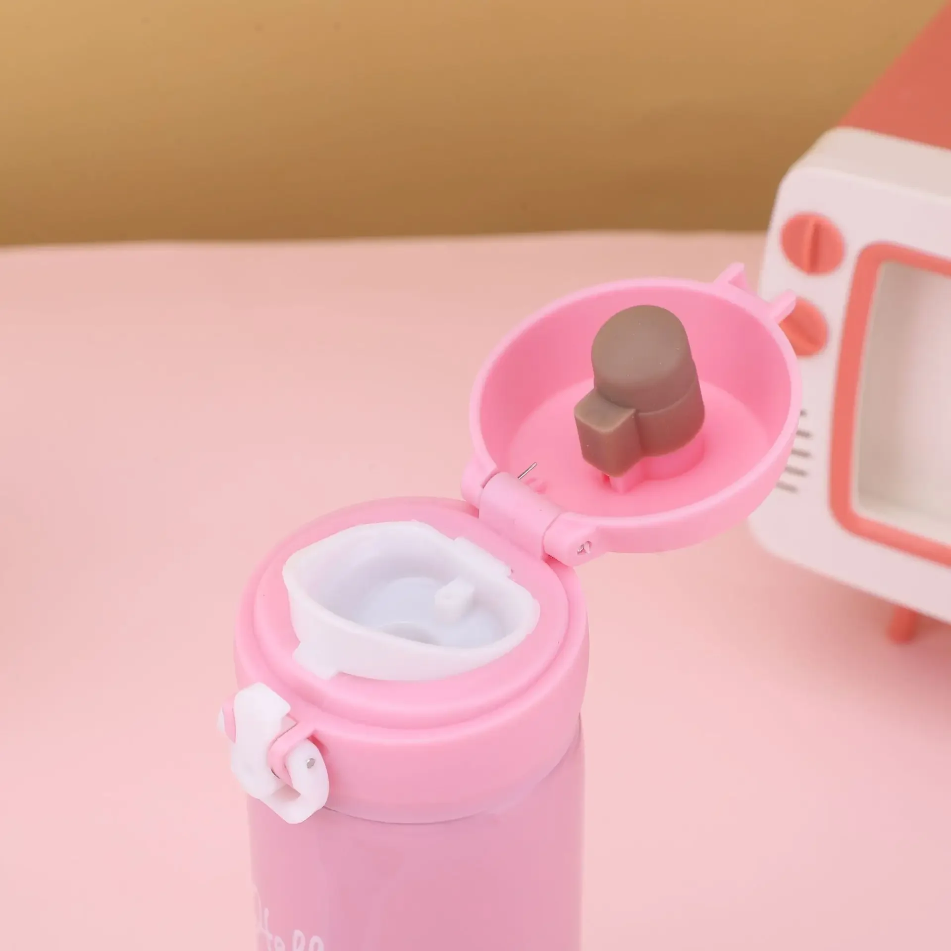 سانريو مرحبا كيتي 500 مللي الفولاذ المقاوم للصدأ معزول زجاجة ماء Kawaii أنيمي مرحبا كيتي كوب حراري مانعة للتسرب الاطفال المدرسة هدية