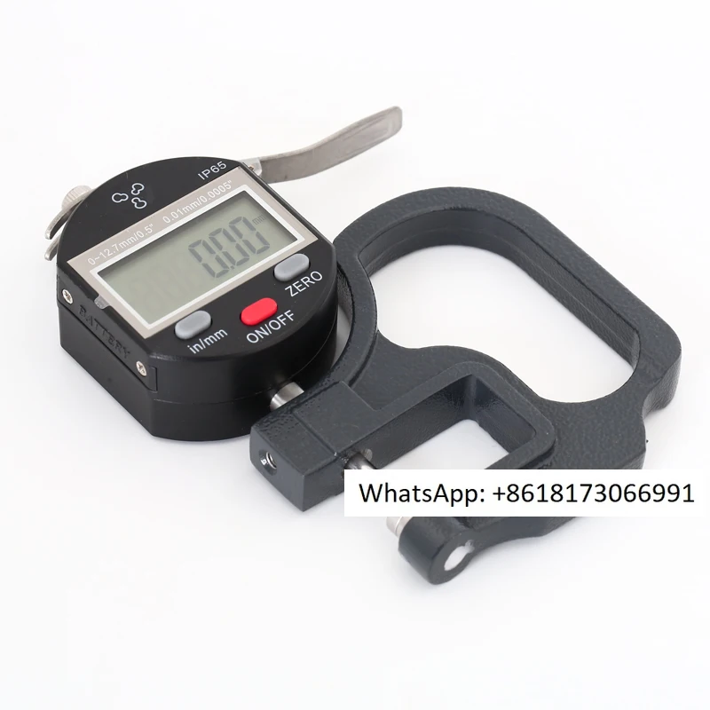 

Taiwan Sanfeng digital dial gauge thickness gauge micrometer thickness gauge high-precision waterproof 0-12.7 0-25.4