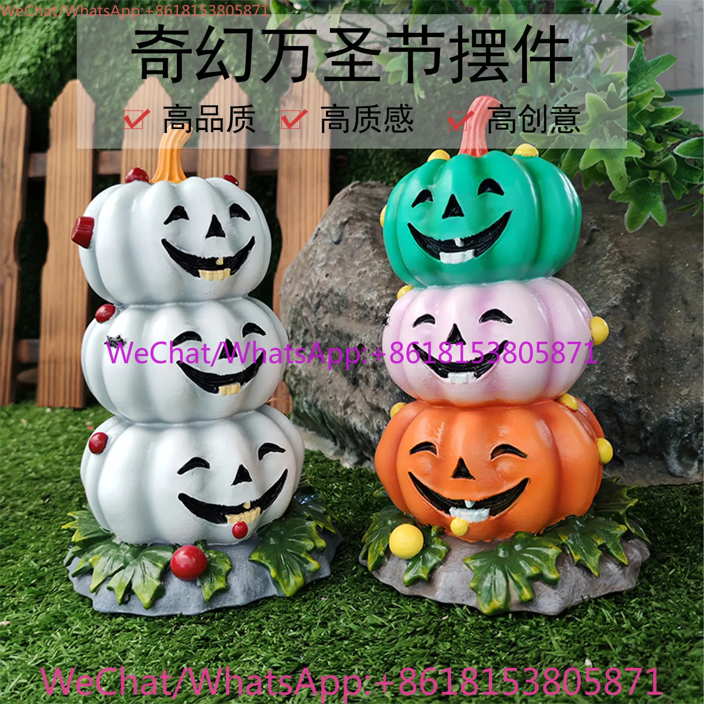 Outdoor Garden Decoration Resin Crafts Creative Horror Modeling Garden Landscaping