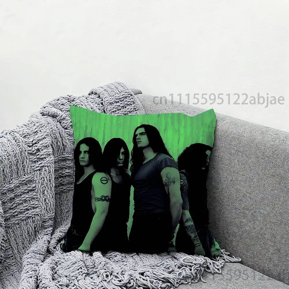 T-Type O Negative-e Pillow Cover Home Decor Art Design Decor Pillowcase Cushion Cover for Bed Sofa Living Room, Indoor Outdoor