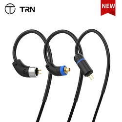 TRN BT3S PRO cavo HIFI auricolare MMCX/2Pin connettore QDC uso per TFZ TRN VX V90 BAX MT1 CS2 X7 BA15 KZ