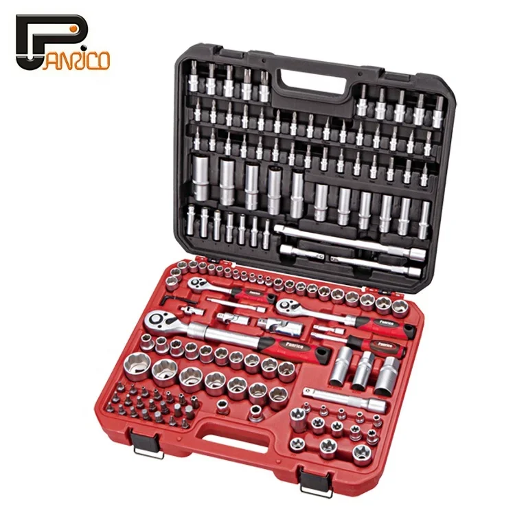 

155pcs Bits Socket Ratchet Wrench Hand Tool Set Auto Repair Tool