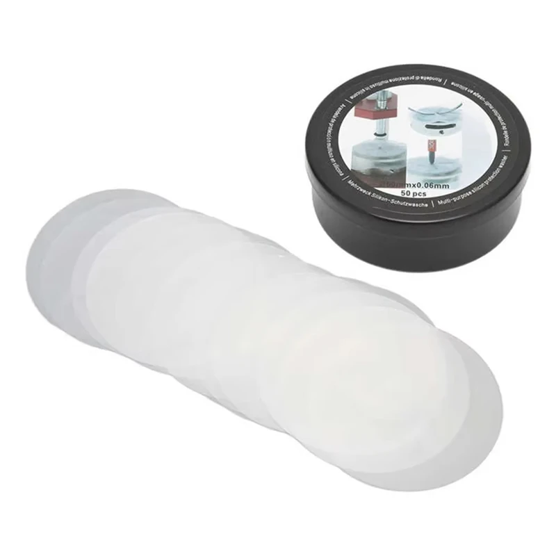 ABNO-50Pcs Plastic Watch Dial Protecting Plastic Sheets Watch Dial Case Back Pad Protector Watch Repair Tools For Watchmaker