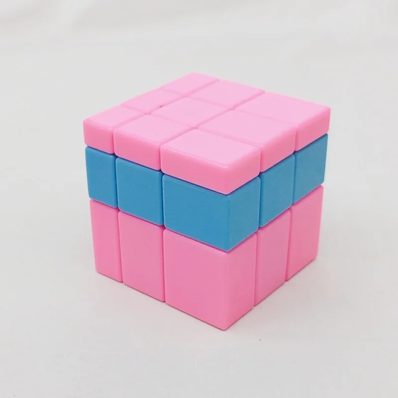 

[Wisdom] 2-color 3x3x3 Mirror Cube Puzzle 2-color Mirror Mirror Blocks Cube Children's Educational Puzzle Toys Fidget Toy