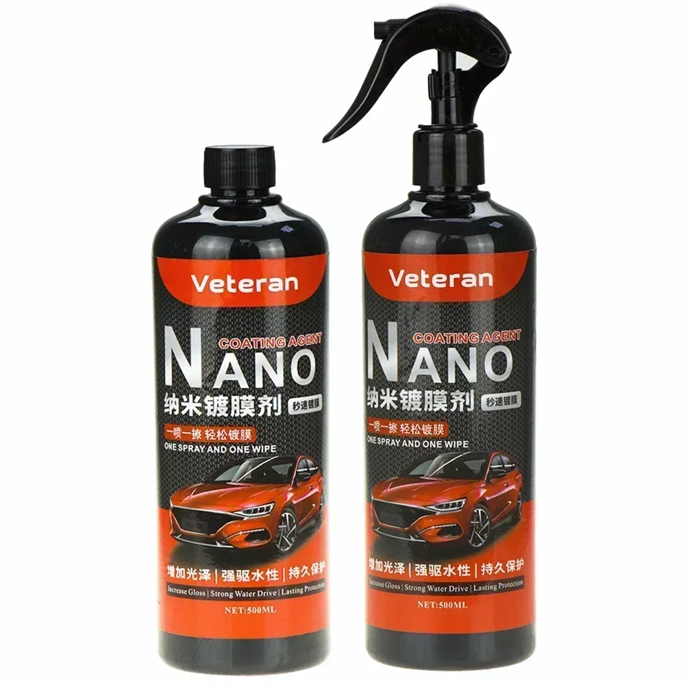 500ML/250ML 9H Hardness Car Detailing Ceramic Coating Car Products Ceramic Coating Nano Glass Plated Crystal Car Polish