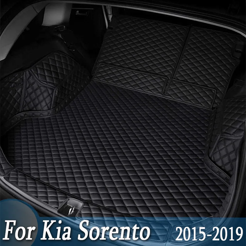 

Trunk Mats For Kia Sorento Prime UM 7 Seats 2015 2016 2017 2018 2019 Carpets Automobile Accessories Car-styling Car Cargo Liner