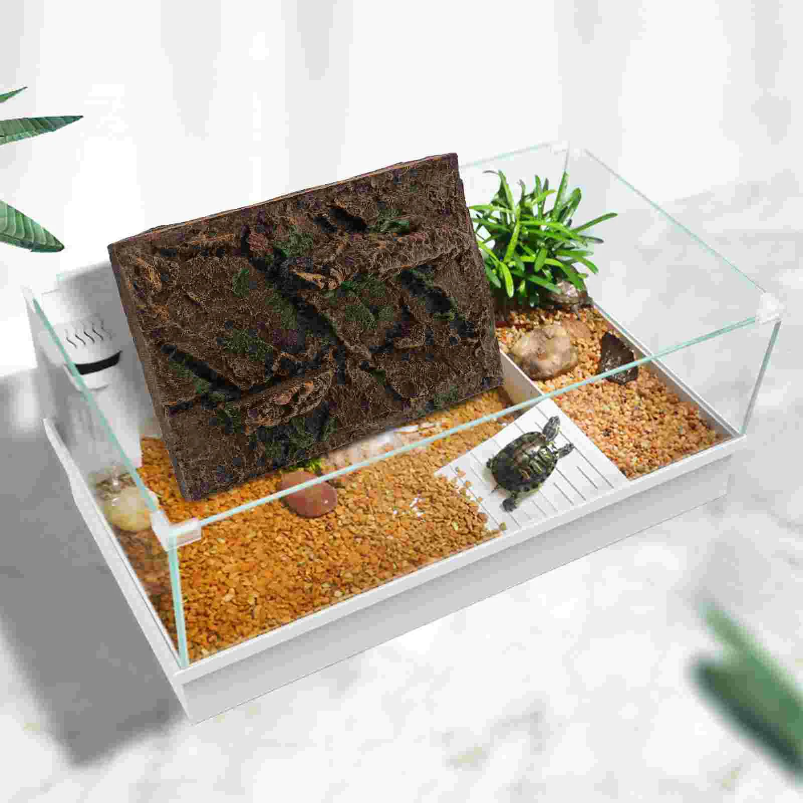 Climbing Pet Box Background Board Landscaping Animal Emulation Landscape Aquarium Tank Fish Decorate