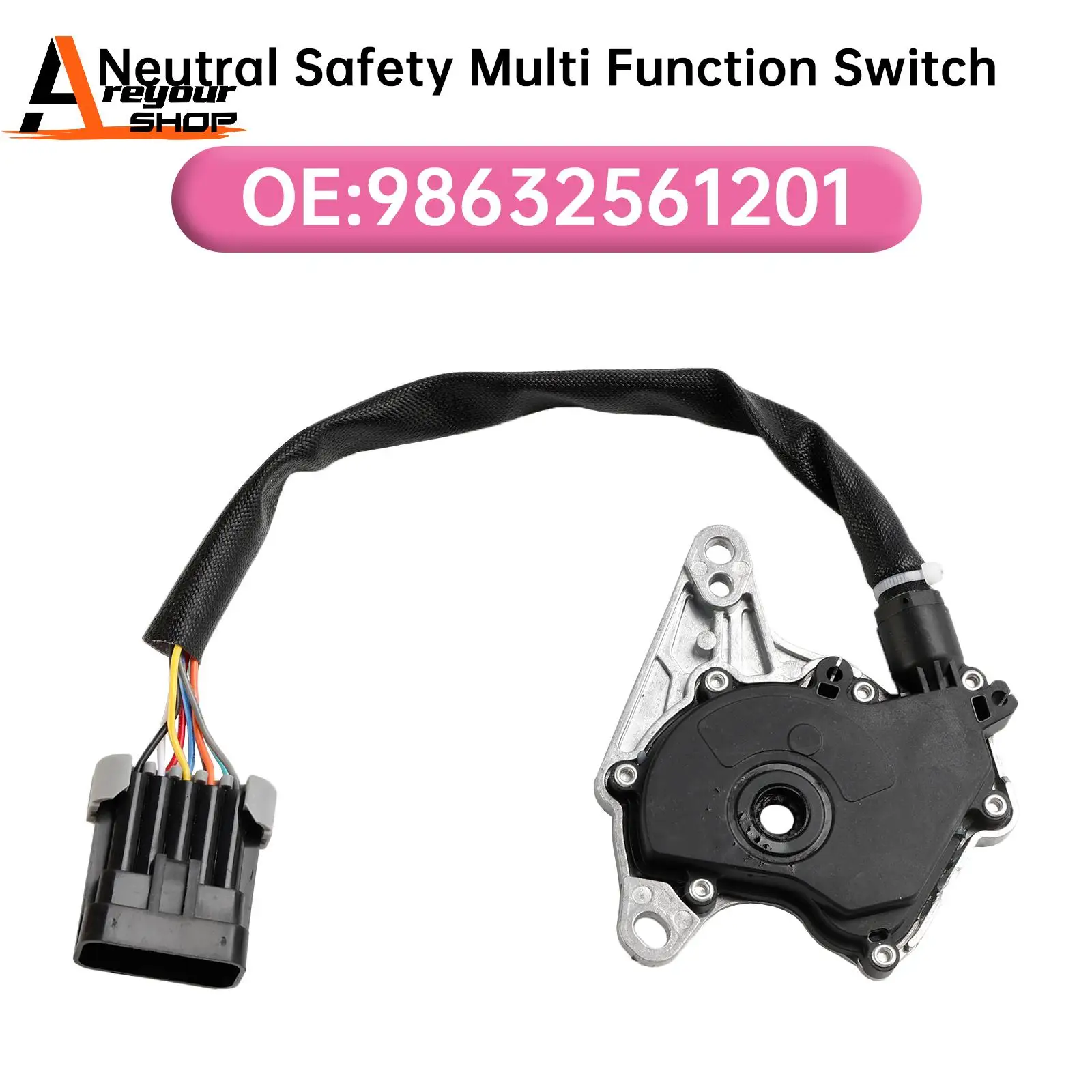 

Neutral Safety Multi Function Switch 98632561201 for Porsche Boxster Cayman