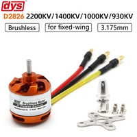 DYS D2826 Brushless Motor 2826 930KV 1000KV 1400KV 2200KV For RC Aircraft Plane Multi-copter Brushless Outrunner Motor