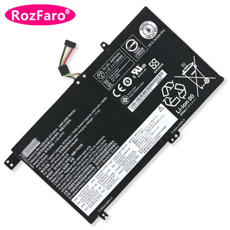 

New L18M4PF5 L18L4PF4 L18L4PF0 5B10T09088 5B10W67275 SB10W67370 Battery For Lenovo IdeaPad S540-15IML 15IWL Xiaoxin Air 15 2019