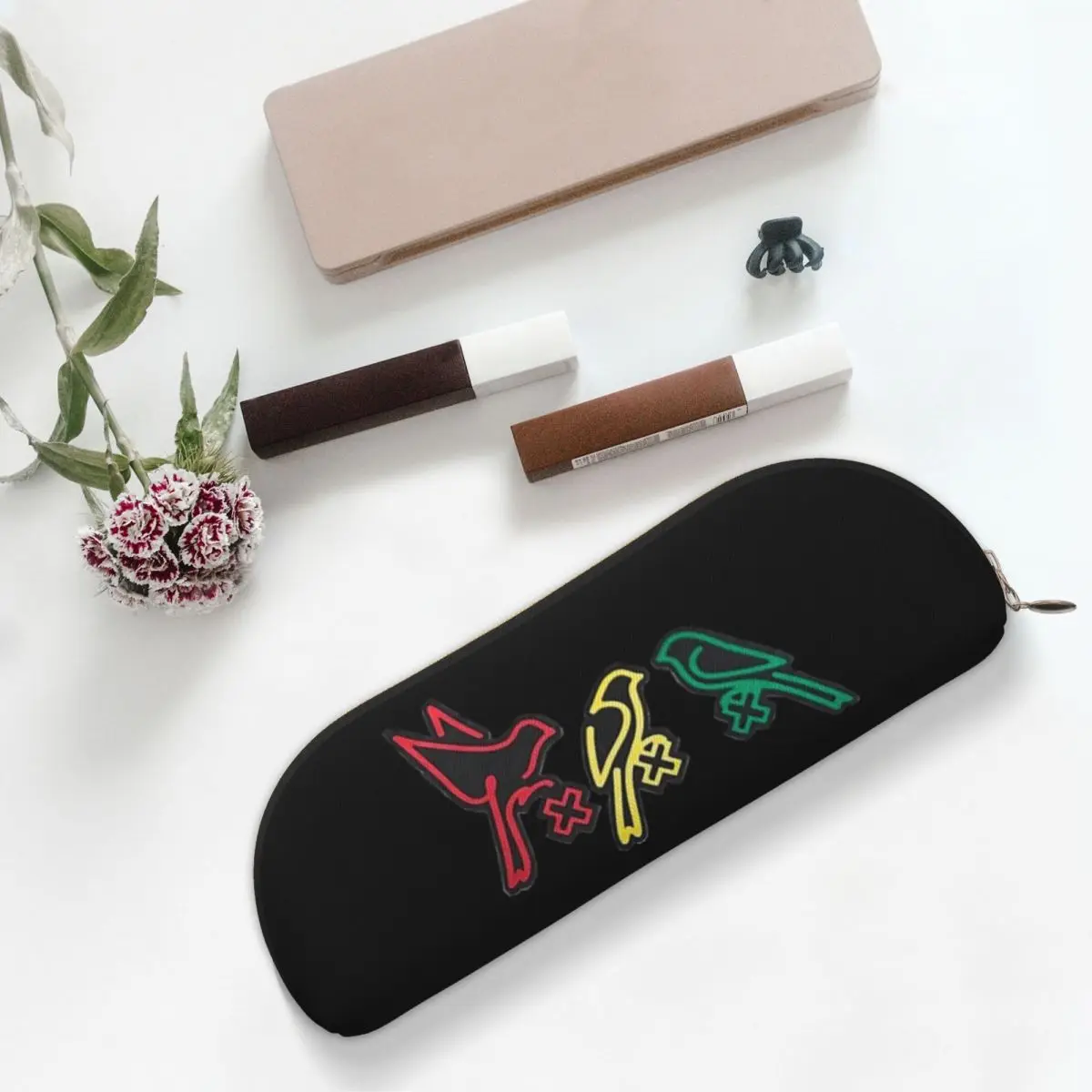 

Bob Marley Ajax - Three Little Birds Floor Pillow Yuysnoofzil Pencil Cases Pencil Pouch Big Capacity Pen Box Pencil Bag