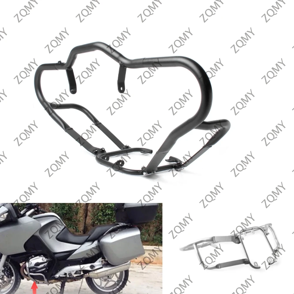 Motorbike Highway Crash Bar Protector Guard Bracket Kit For BMW R1200RT 2005 2006 2007 2008 2009 2010 2011 2012 2013