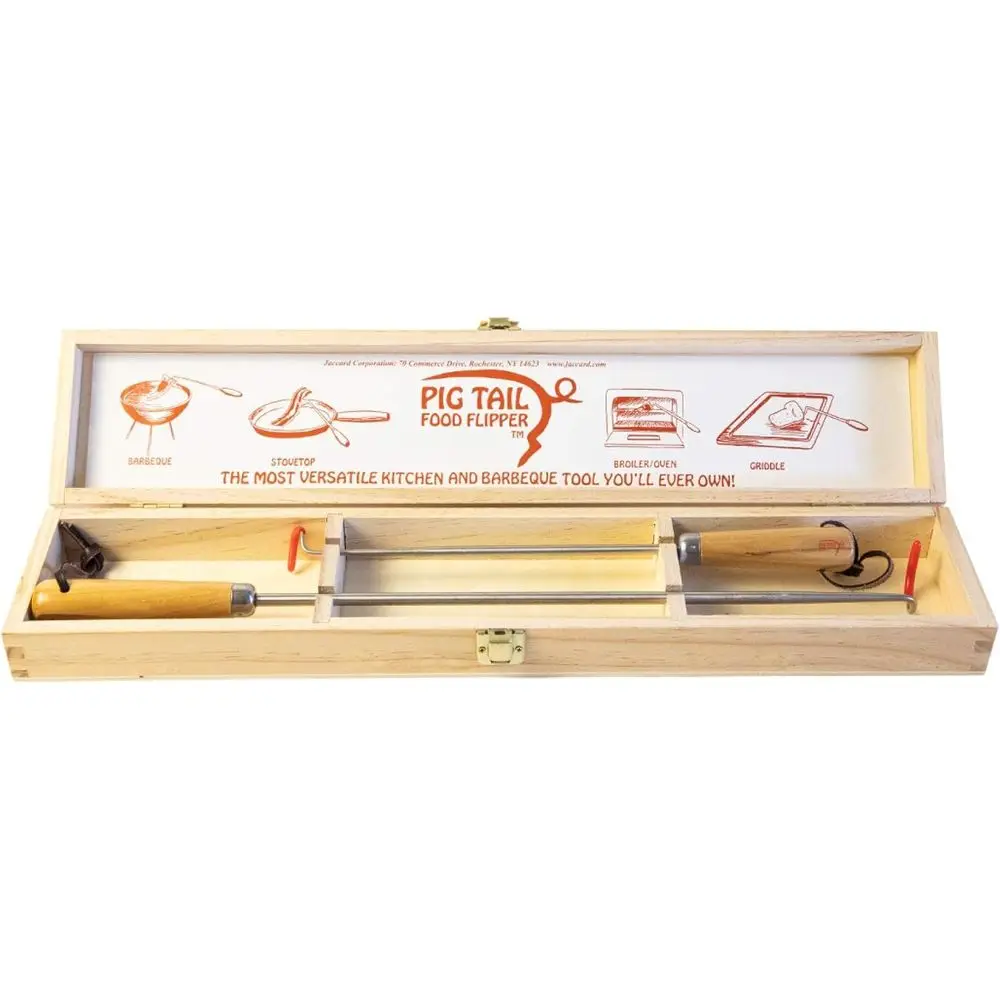 

Combo Pack with Wooden Guitar Box, 12/19, PigTail Good Lipper, Stainless Steel