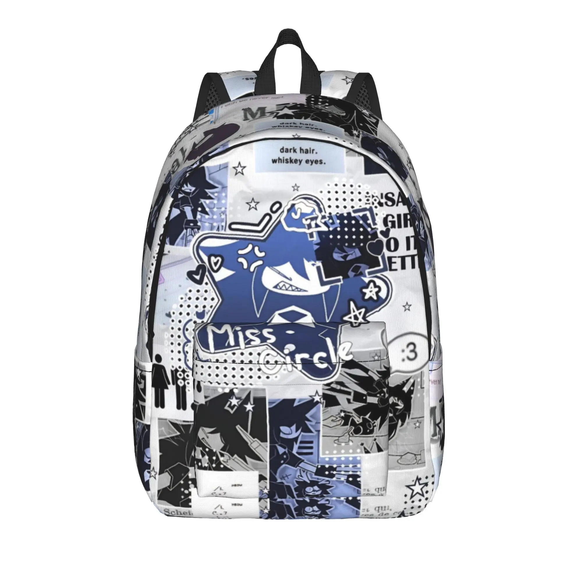 Fundamental Paper Education Miss Circle Backpack for Men Women Teenage Student Business Daypack FPE Laptop Shoulder Bag Durable