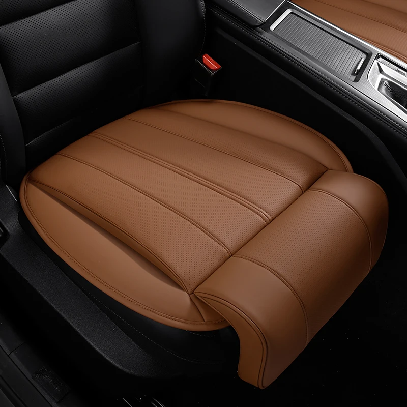 

Car Seat Leg Support Extension Suede Universal Leather Auto Seat Extender Leg Cushion For Driver Foam Seat Padding Mat Cover