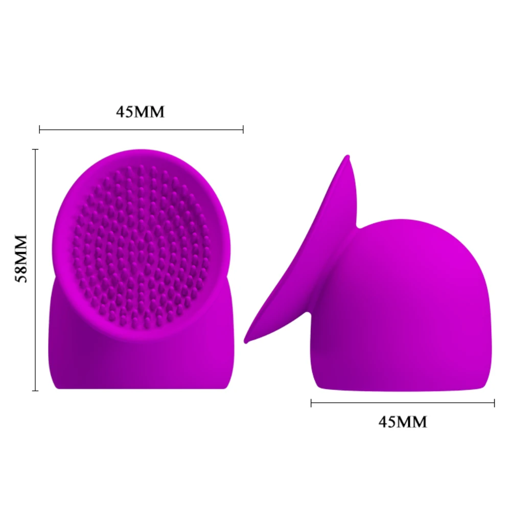 YEMA Silicone Body AV Magic Wand Vibrator Accessory Attachment Rod Head Sleeve Clitoris Stimulator Adult Sex Toy for Woman Shop