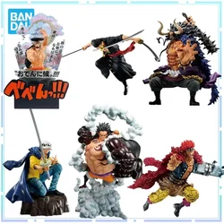 Bandai Original Anime One Piece Ichiban KUJI Wano Country Luffy Zoro Kozuki Oden Eustass Kid Roronoa Killer Action Figure Model