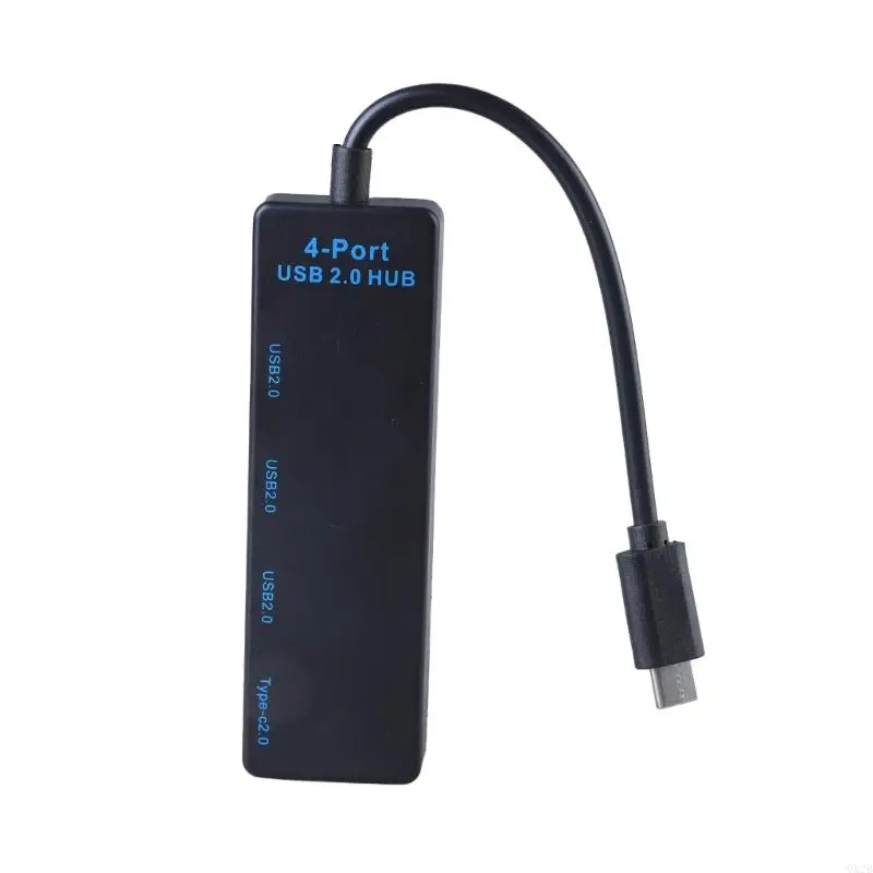 QX2B USB C HUBS с 3 USB2.0 + 1 Type C Port предлагает быструю передачу данных до 10 Гбит / с для различных устройств