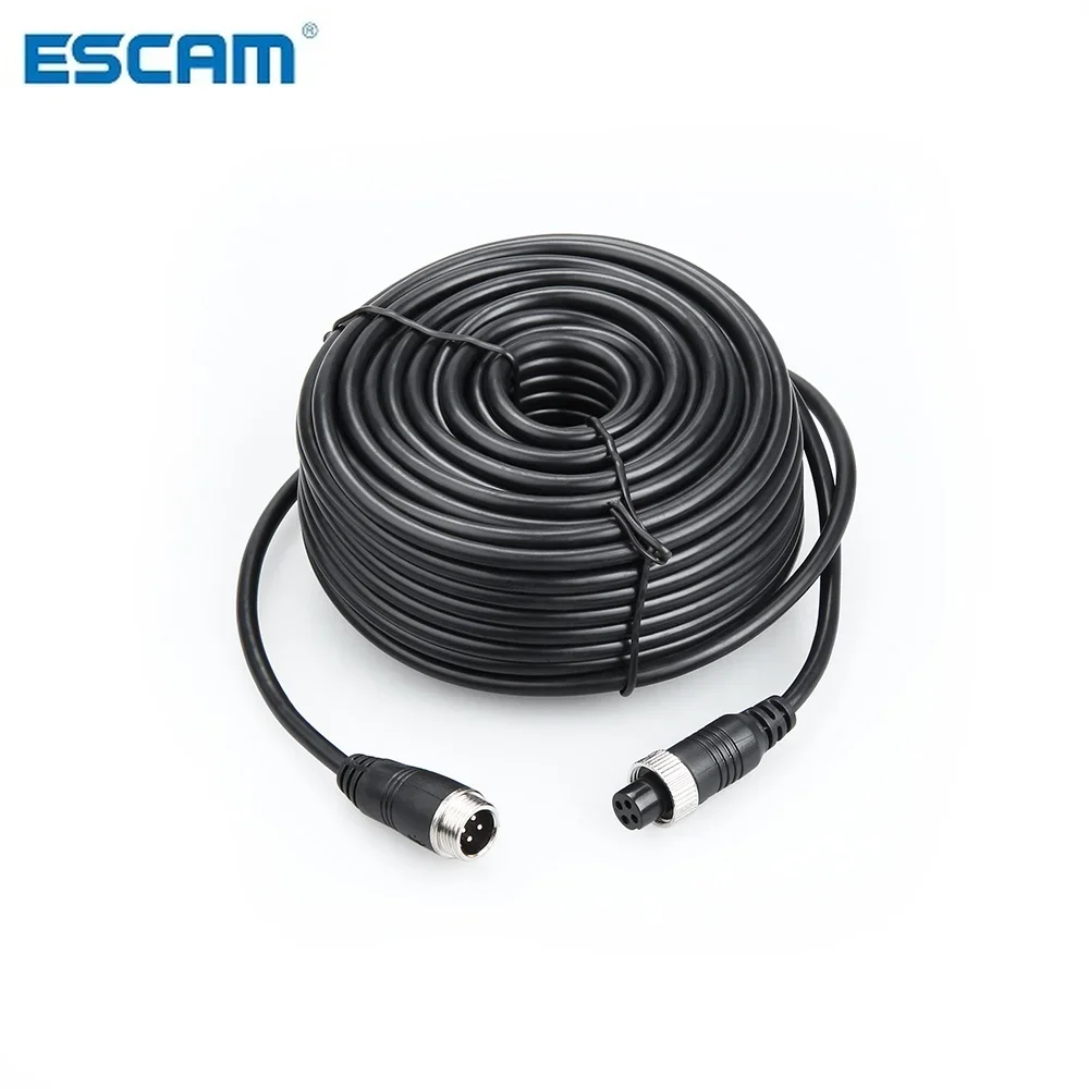 3M/5M/10M/15M/20M/ 4 PIN Aviation Connector Cable Video and Audio Cable, Professional Extend Cable for CCTV Mdvr